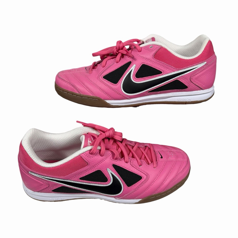 Nike Gato Indoor Soccer Pink Pinkcicle & Black Men’s Size 9.5 - Picture 2 of 10
